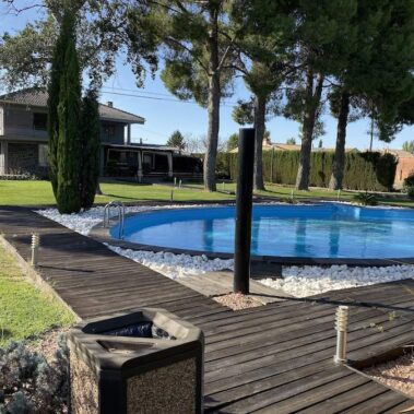 alquilar chalet piscina zaragoza